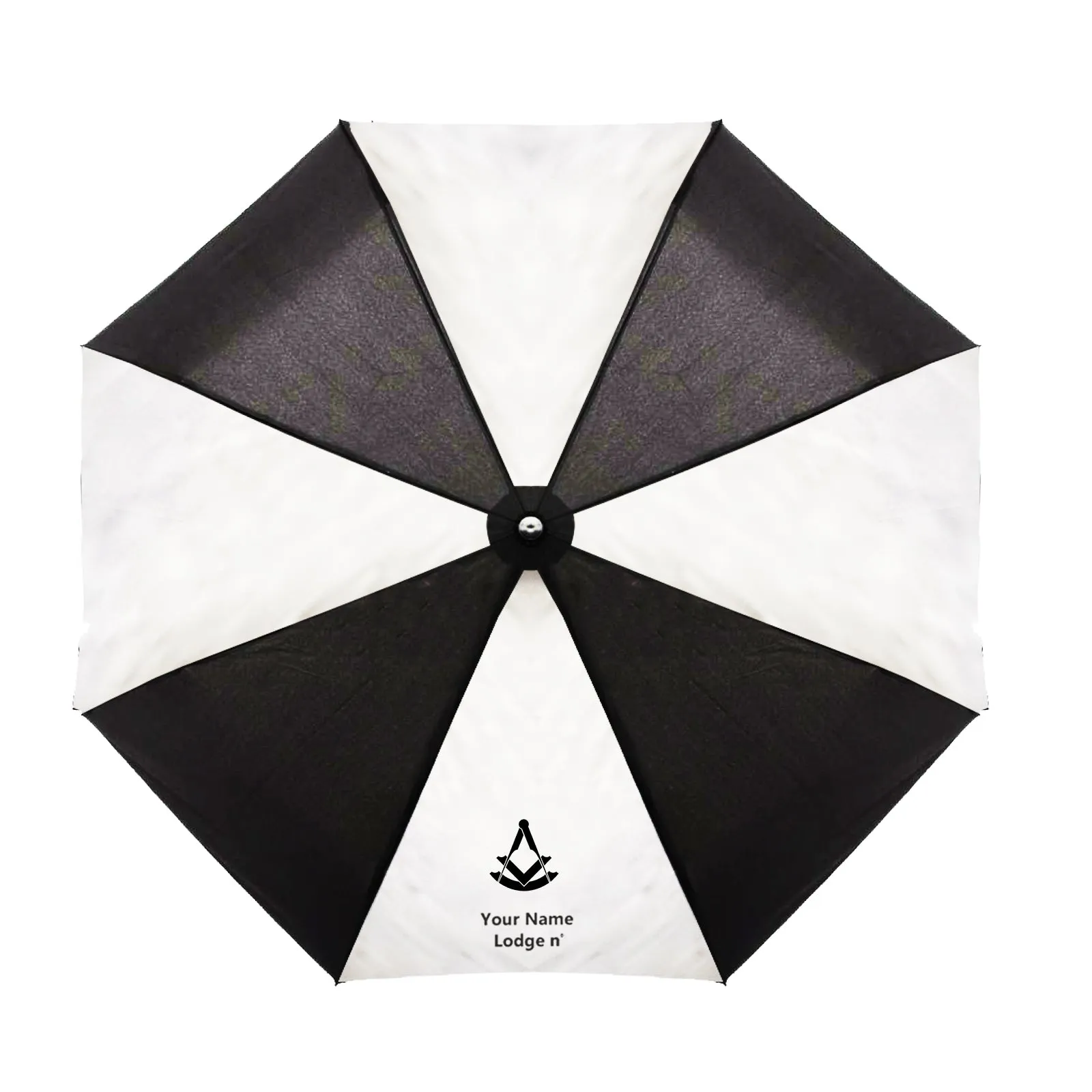 Past Master Blue Lodge Umbrella - Three Folding Windproof