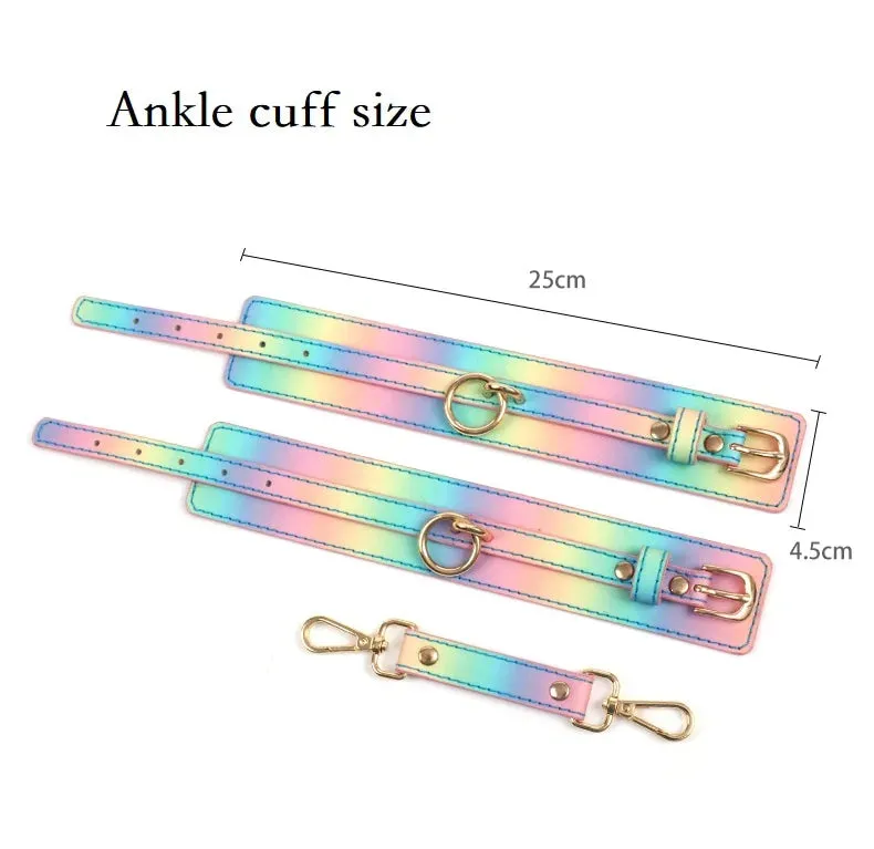 Pastel Rainbow Cuffs