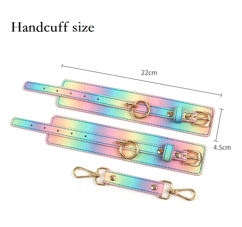 Pastel Rainbow Cuffs