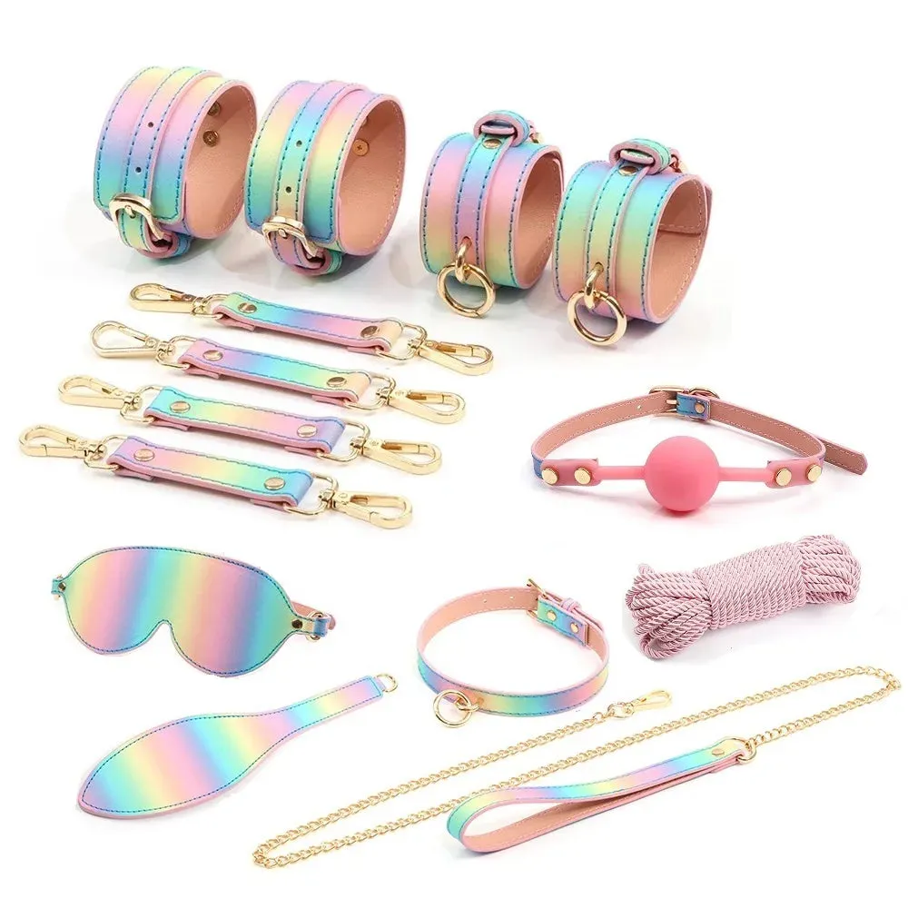 Pastel Rainbow Cuffs