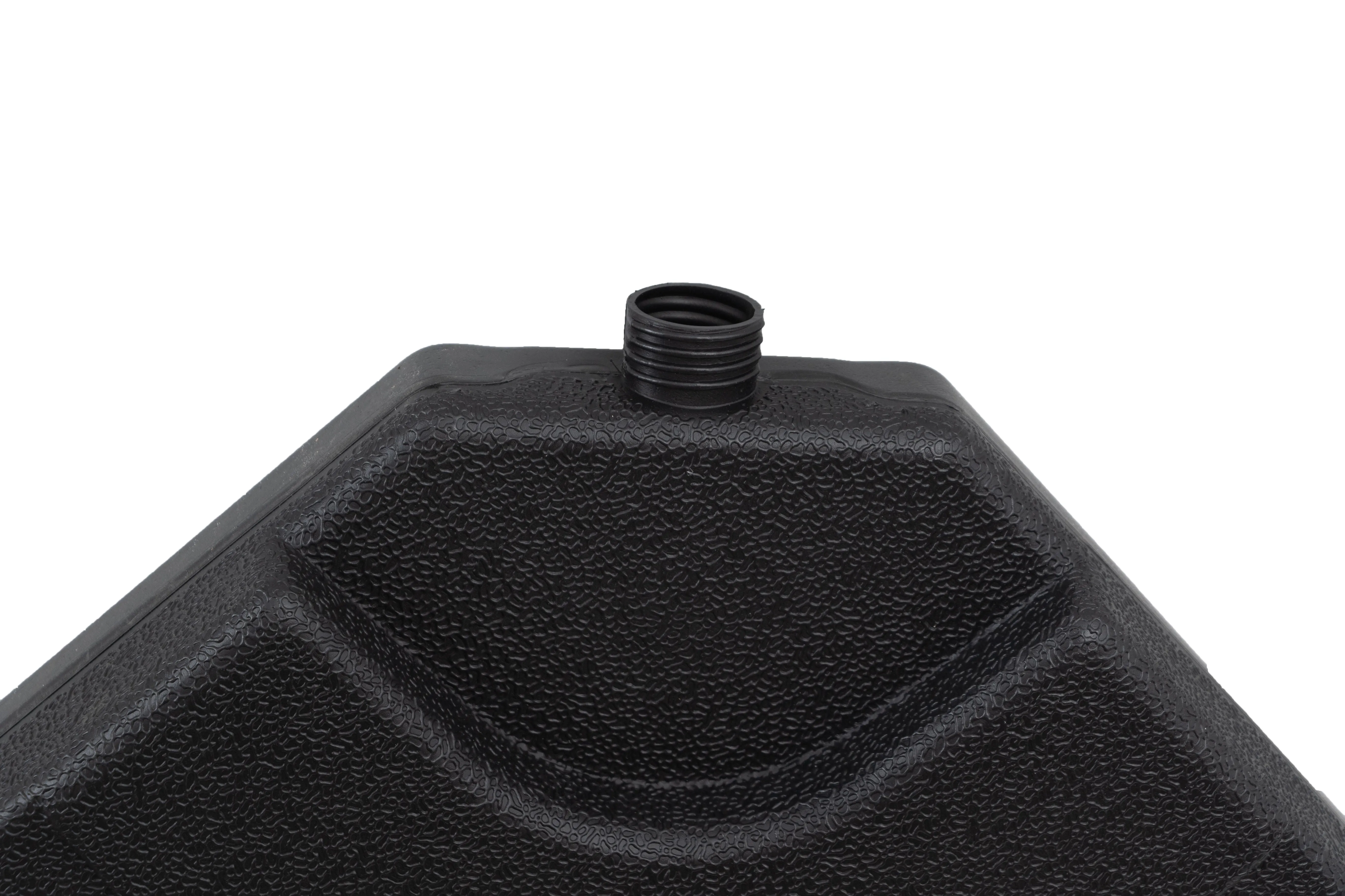 PatioZone 4Pcs Plastic Fillable Offset Umbrella Base (MOSS-T1201) - Black