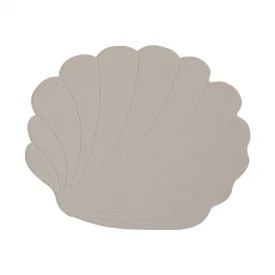 Placemat Seashell - Clay