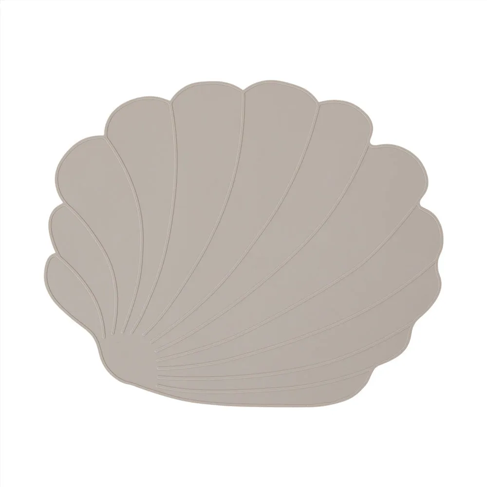 Placemat Seashell - Clay