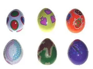 Plastic Candy Filled Easter Eggs