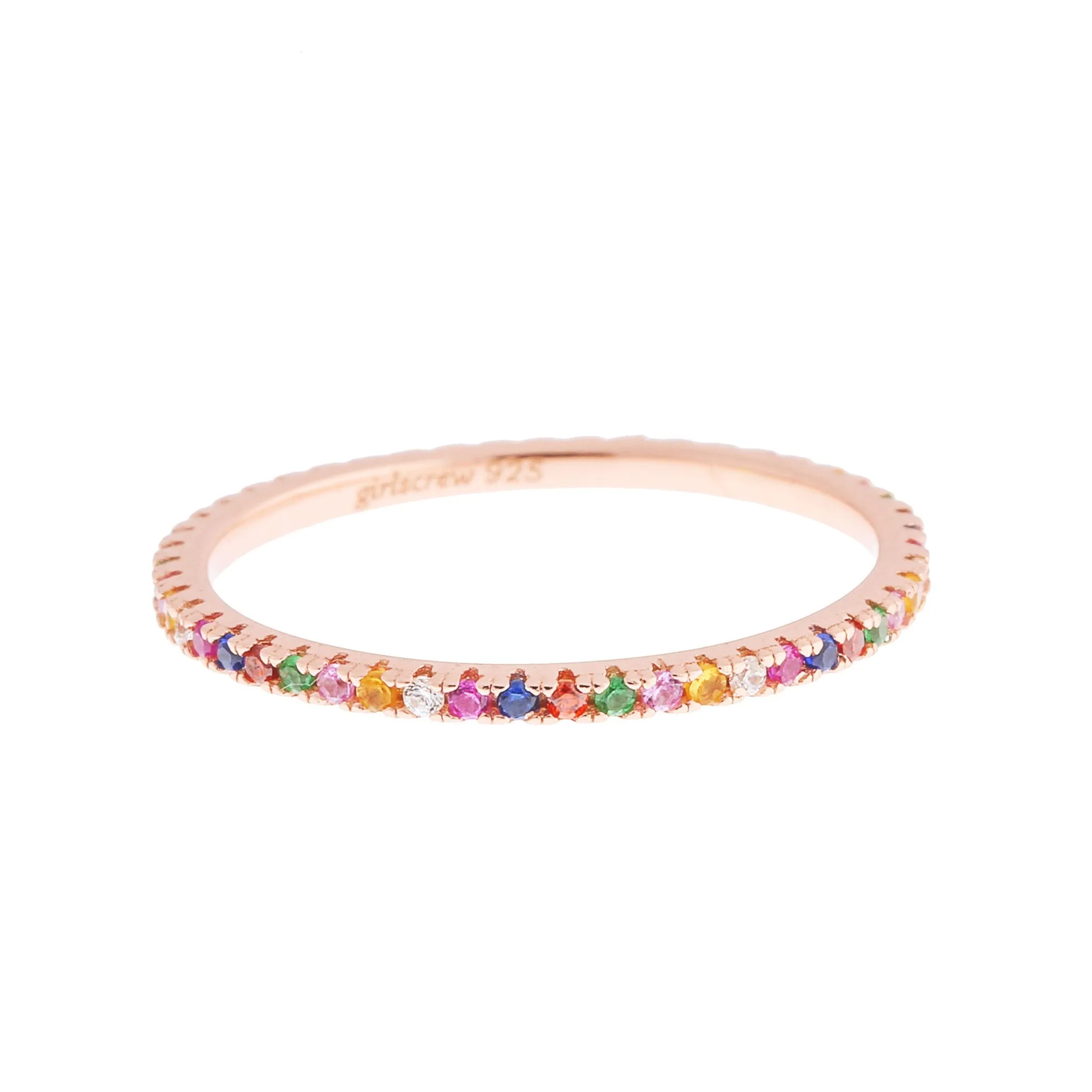 Rainbow Stack Ring