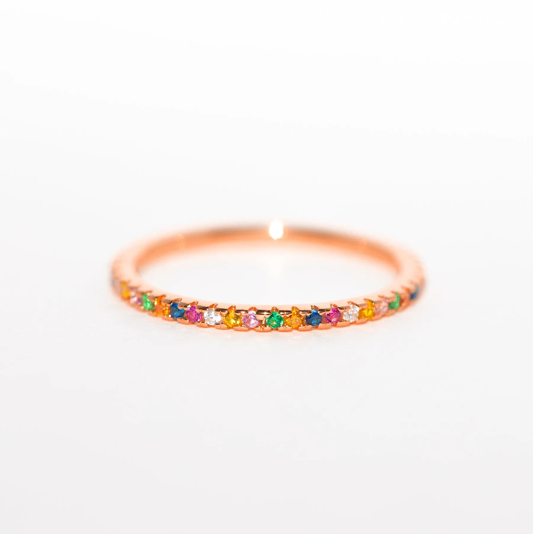 Rainbow Stack Ring
