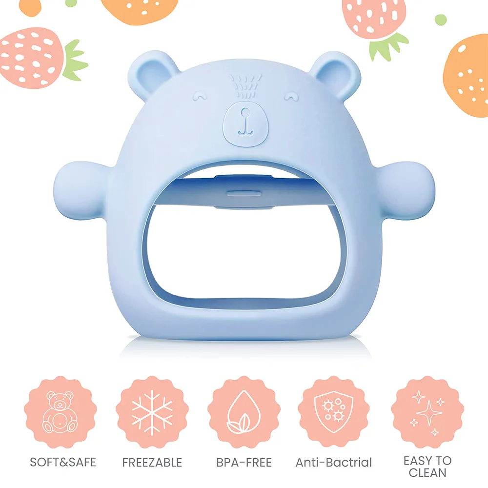 SILICONE EASY GRIP & PLAY TEETHER