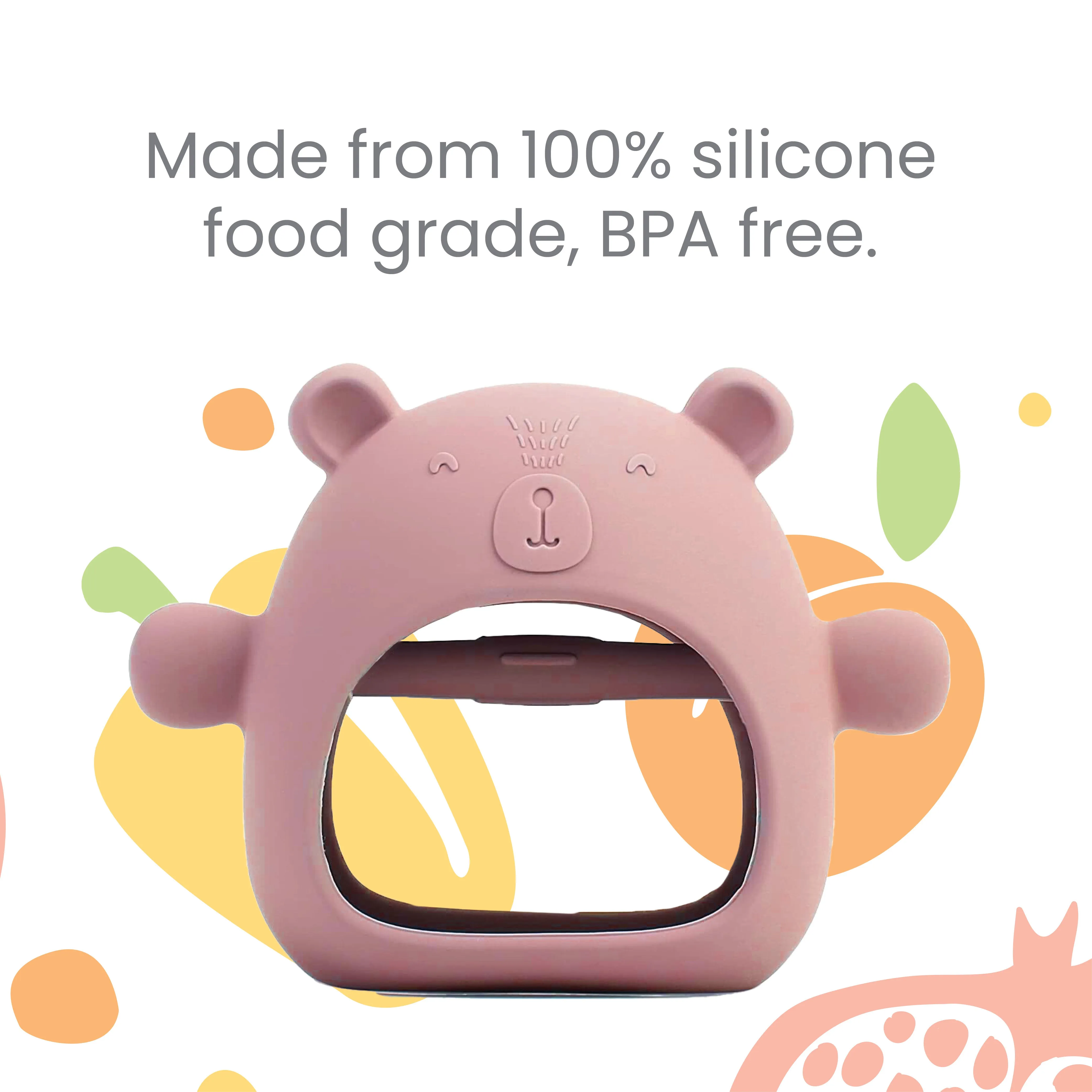 SILICONE EASY GRIP & PLAY TEETHER