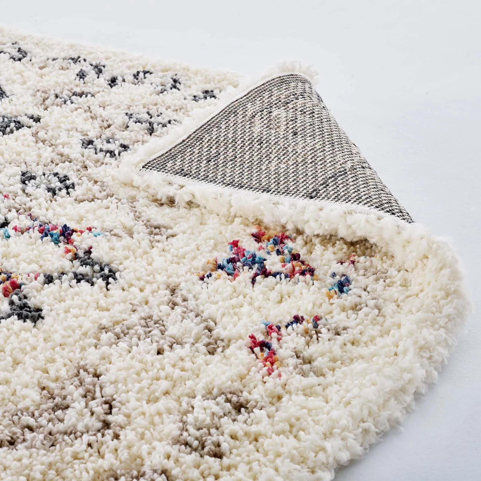 Skadi Rainbow DiamondShag Area Rug