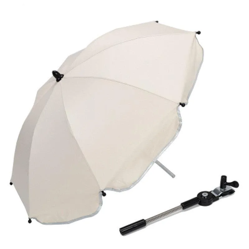 SunGuard 360° Adjustable Stroller Umbrella – UV Protection Pram Accessory