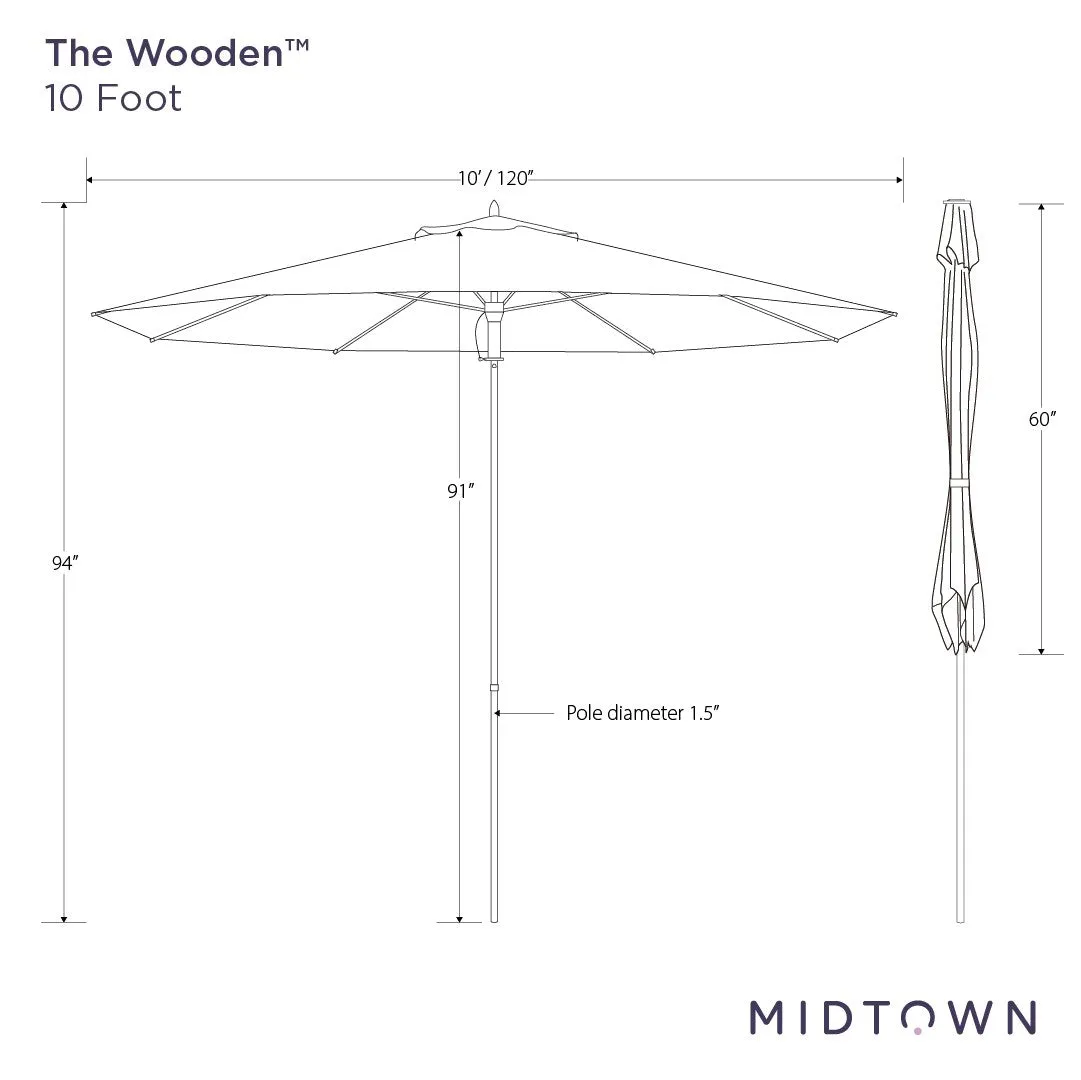 The Wooden™ - Sunbrella Canvas Natural