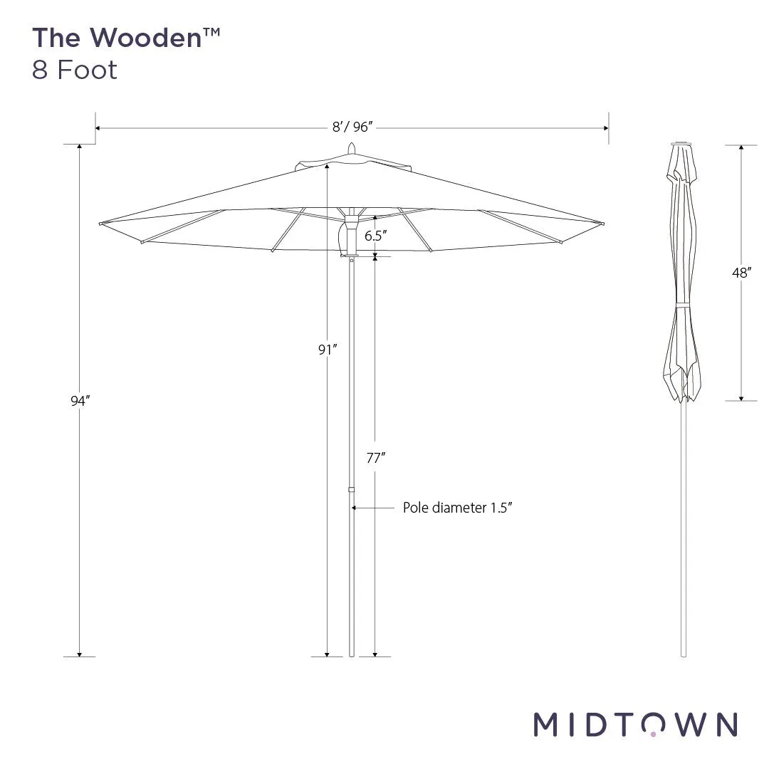 The Wooden™ - Sunbrella Canvas Natural