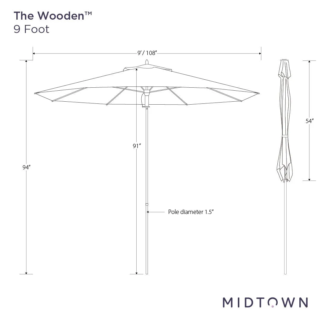 The Wooden™ - Sunbrella Canvas Natural