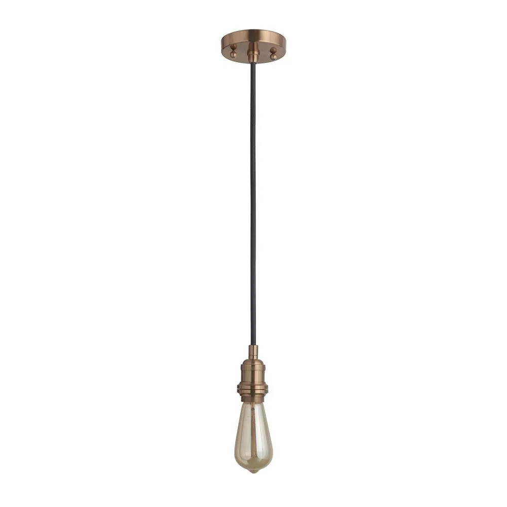 Trident 1 Light Mini Pendant - Brass