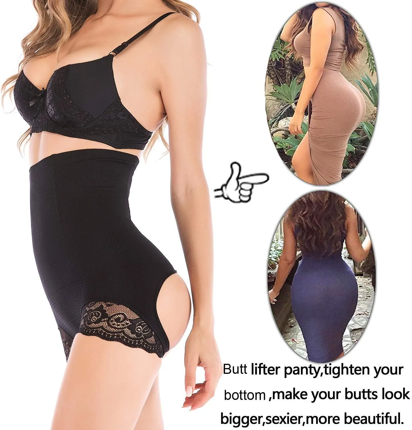 Tummy Control Thong Shapewear for Women 328 Waist Cincher Girdle Slimmer Sexy Thong Panty Shapewear