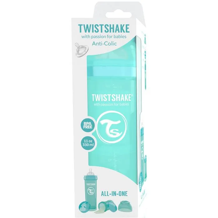 Twistshake Anti-Colic 330ml Bottle Turquoise