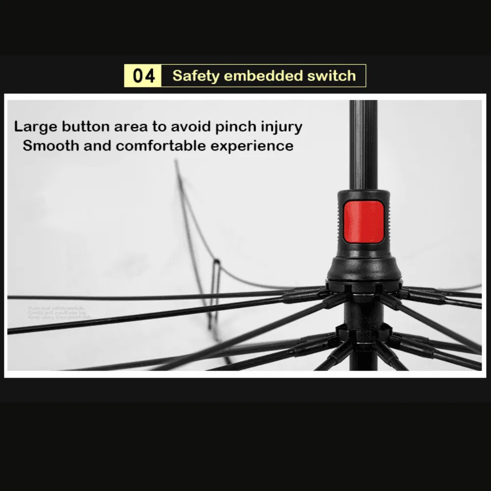 Unisex Windproof Upside Down Reverse Umbrella
