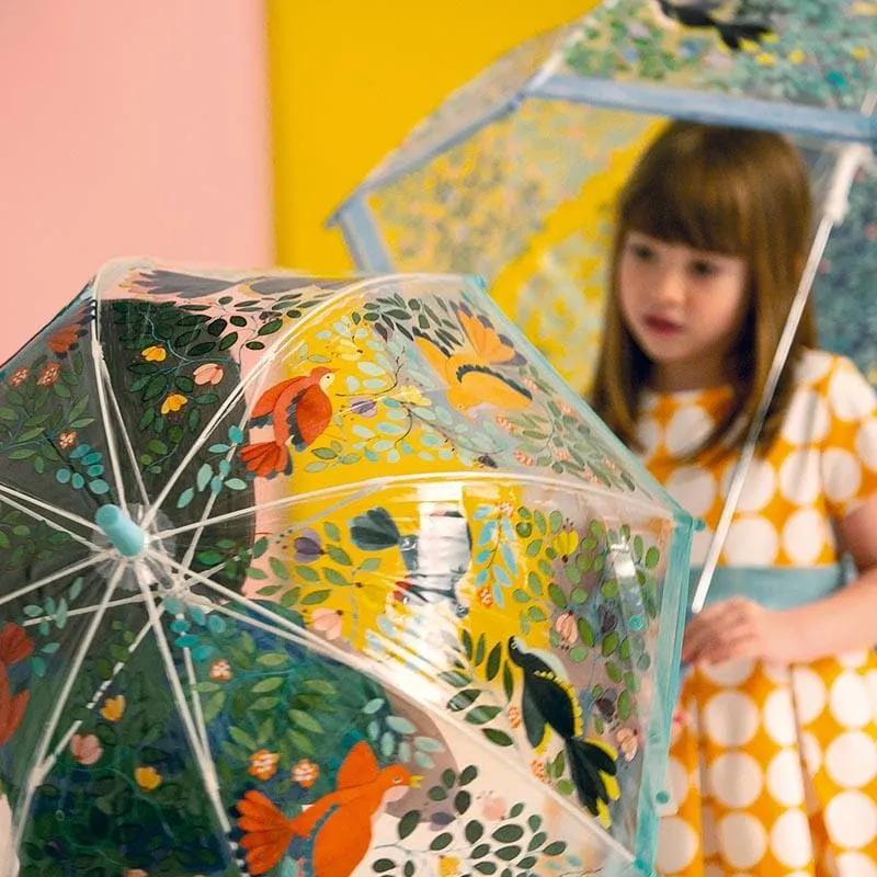 Wild Birds PVC Adult Umbrella