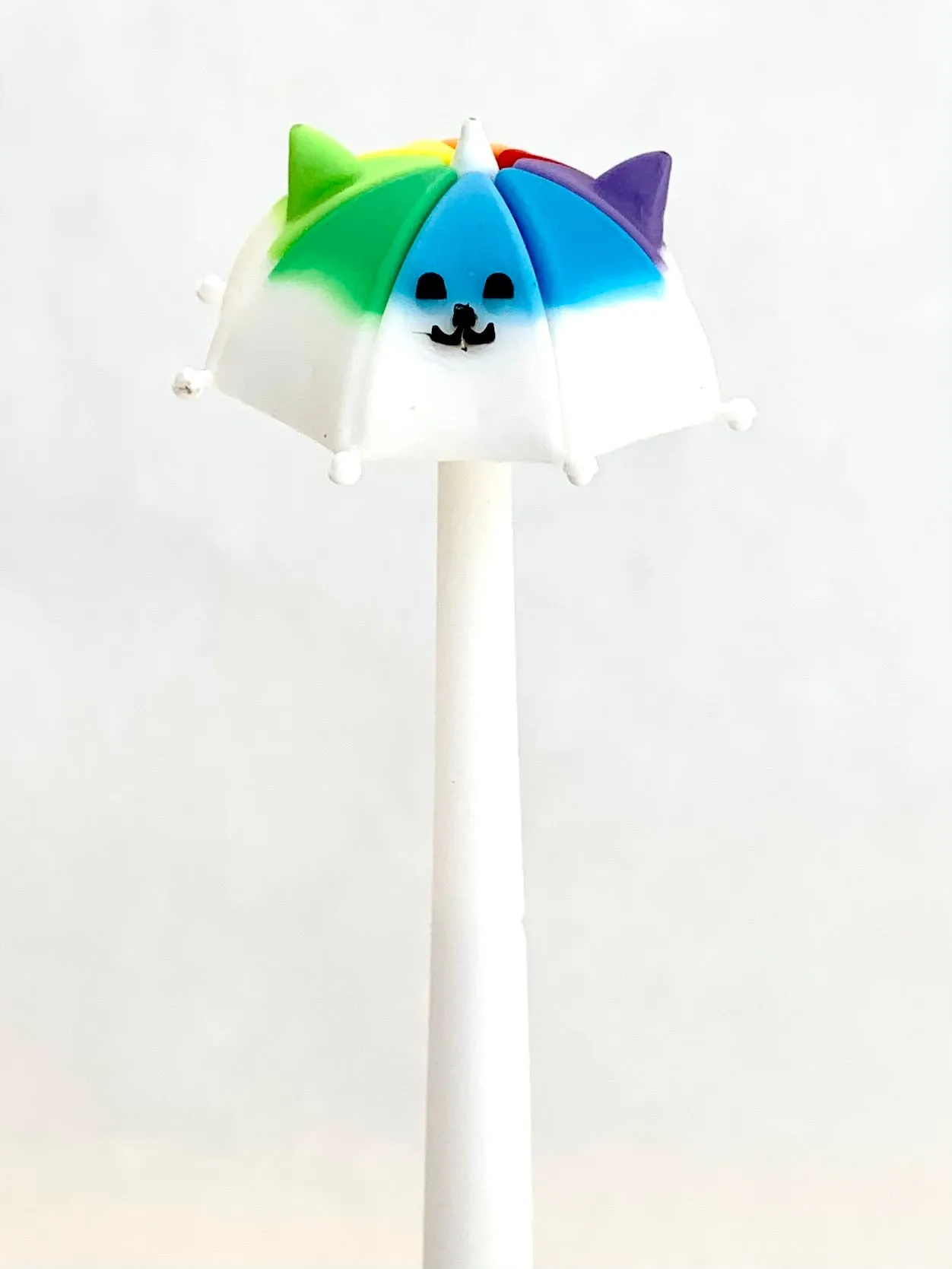 X 22404 RAINBOW UMBRELLA PUPPY WIGGLE GEL PEN-DISCONTINUED