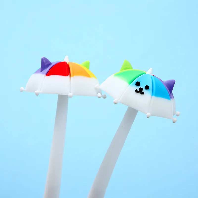 X 22404 RAINBOW UMBRELLA PUPPY WIGGLE GEL PEN-DISCONTINUED