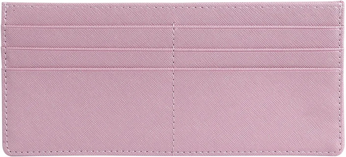 XEYOU Womens Credit Card Wallet Slim Long Zipper Pocket Purse for Coin, Cash, Receipt Multi-function Card Wallet for Ladies