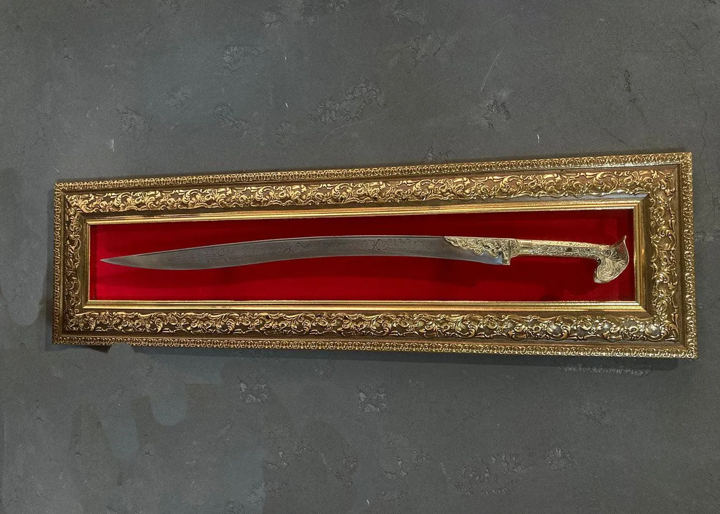 Yatağan Sword Wall Frame Stand