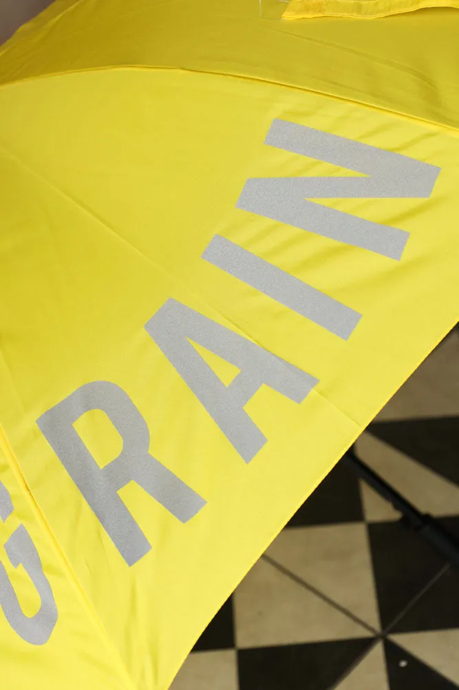 Yellow Reflective Fucking Rain Umbrella