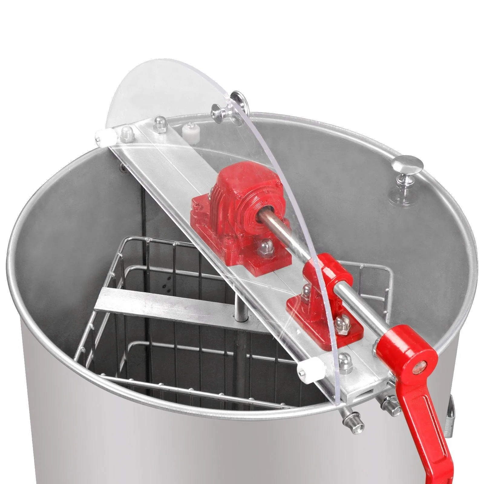 ZENY™ 2 Frame Stainless Steel Manual Crank Bee Honey Extractor Honeycomb Spinner