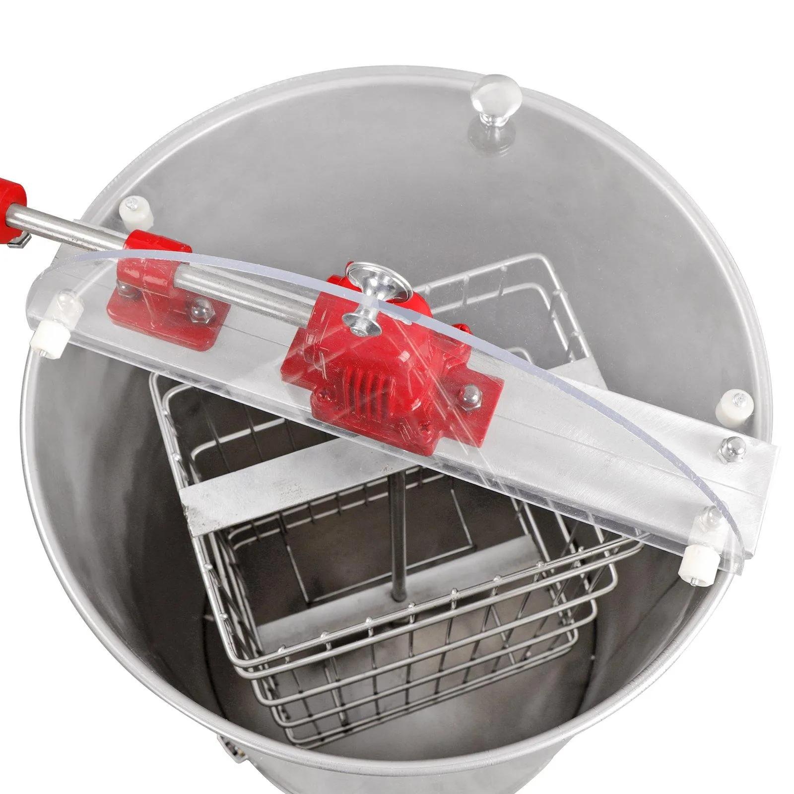 ZENY™ 2 Frame Stainless Steel Manual Crank Bee Honey Extractor Honeycomb Spinner